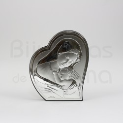 Bilaminated in silver Mother's Love