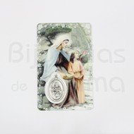  Saint Ana card with medal and prayer