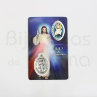Jubilee of Mercy card with medal and prayer