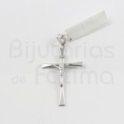 35mm silver crucifix