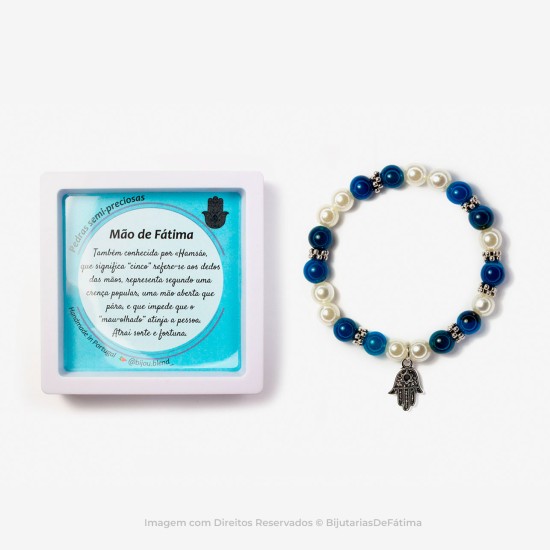 Pulseira do amuleto da Mão de Fátima