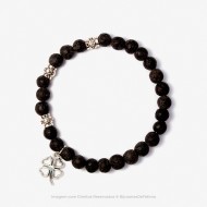 Pulseira com Pedra Vulcânica