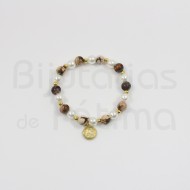 Pulseira dezena Senhora c/ Fátima 