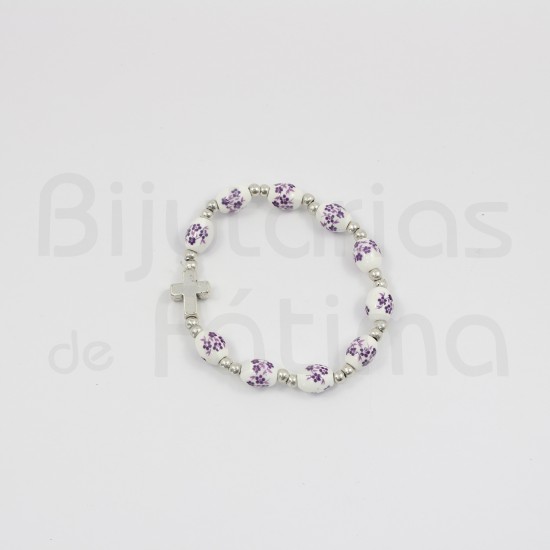 Pulseira dezena Senhora Porcelana 