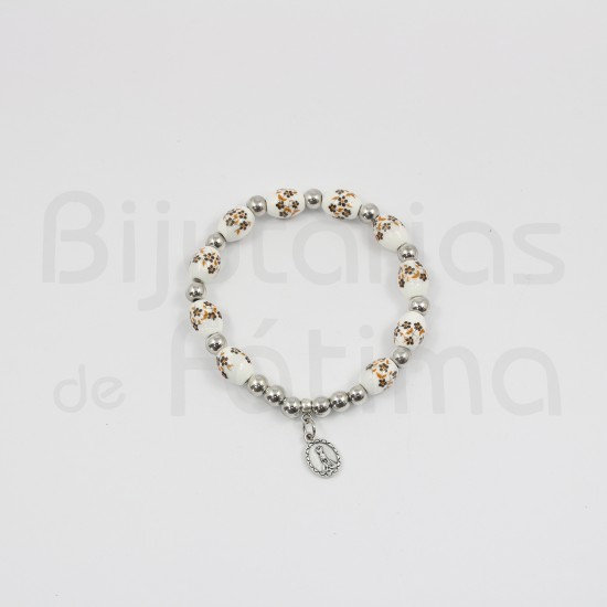 Pulseira dezena Senhora  Porcelana 