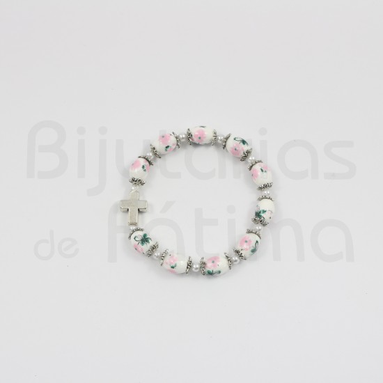 Pulseira dezena Senhora Porcelana 