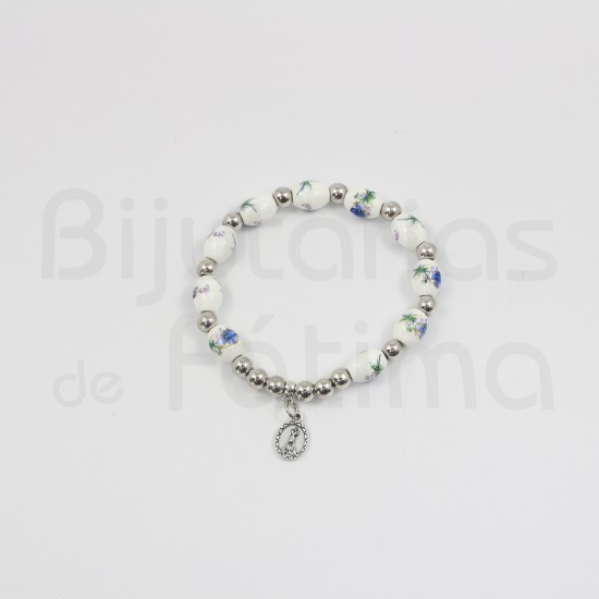 Pulseira dezena Senhora  Porcelana 