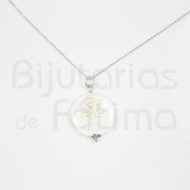 Silver wire with tree of life medal