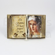 Livro decorativo Fátima Inglês