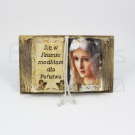 Livro decorativo Fátima em Alemão 