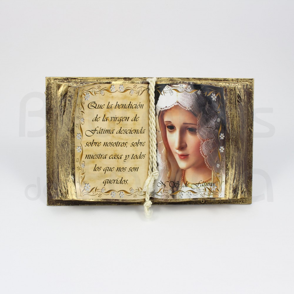 Livro decorativo Fátima em Espanhol