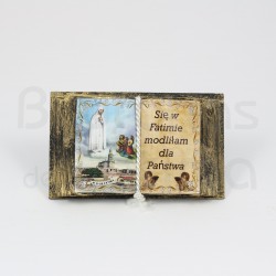 Livro decorativo Fátima em Alemão 