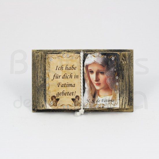 Livro decorativo Fátima em Polaco/ polonês