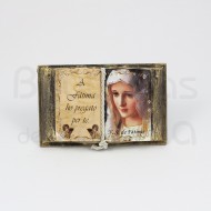 Livro decorativo Fátima em Italiano 