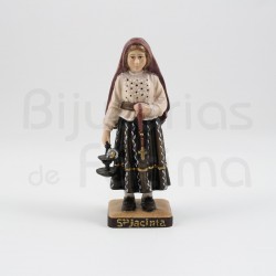 Imagem de Santa Jacinta em Madeira